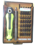 Include:   
 T4 T5 T6 T7 T8 T9 T10 T15 T20 T25 T30 
 PH0 PH1 PH2 PH3 cross screwdriver 
 3.0 4.0 5.0 6.0 7.0 straight screwdriver   
 R1 screwdriver 
 H2.5 H3.0 H4.0 H5.0 H6.0 
 M6 M8 tine  
 PZ1 PZ2 PZ3 screwdriver 
 Y1 Y2 Y3  tringal  
 2.3